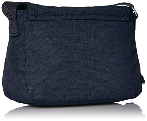 Kipling Womens Sabian Flap Cover True Blue Tonal Crossbody Bag