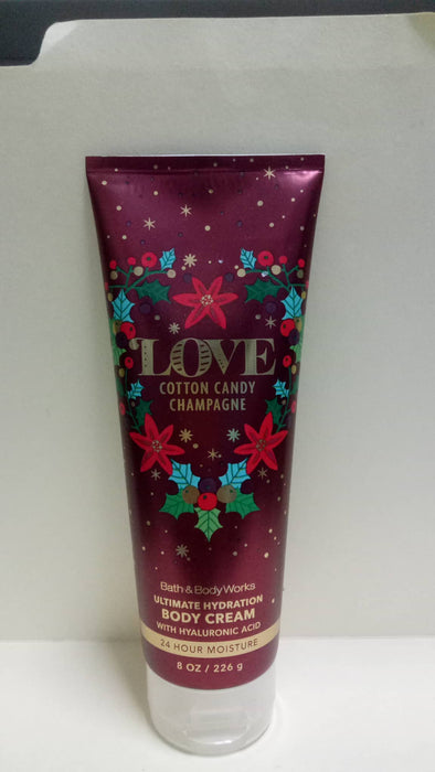 Bath and Body Works Love Cotton Candy Champagne Ultimate Hydration Body Cream Lotion
