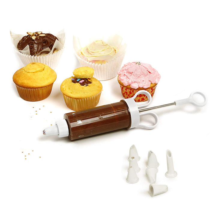 Norpro Cupcake Injector Decorating Set, 9-Pieces