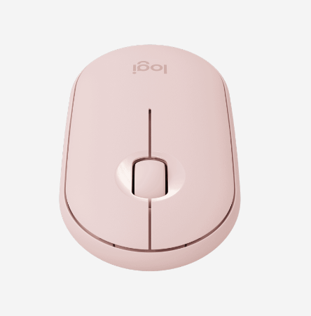 LOGITECH PEBBLE WIRELESS MOUSE M350 (Rose or light pink color)