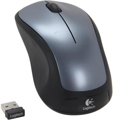 Logitech Wireless Mouse M310 Silver with black color