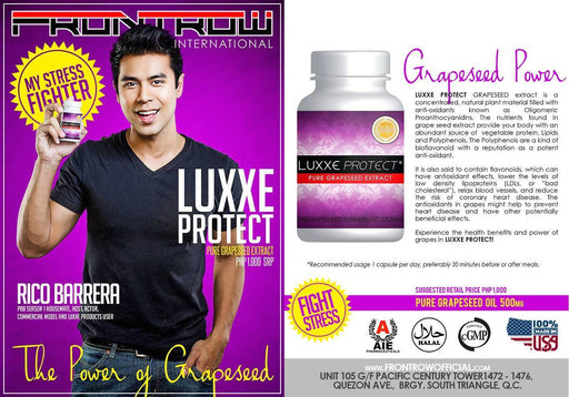 Luxxe Protect Pure Grapeseed Extract 500mg-Food Supplement-Sydney M. Alvarico-eshopping