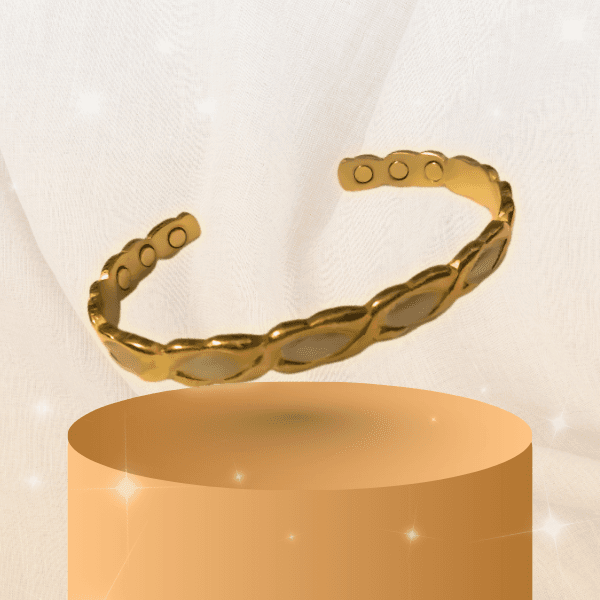 TOP QUALITY LADIES (SILVER/GOLD Color) OXO MAGNETIC COPPER BANGLE ARTHRITIS RELIEF