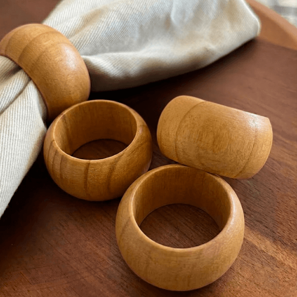 Martha Stewart Collections Napkin Rings Set of 4