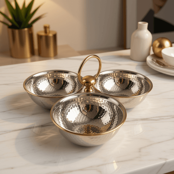 Triple Hanging Serving Bowl