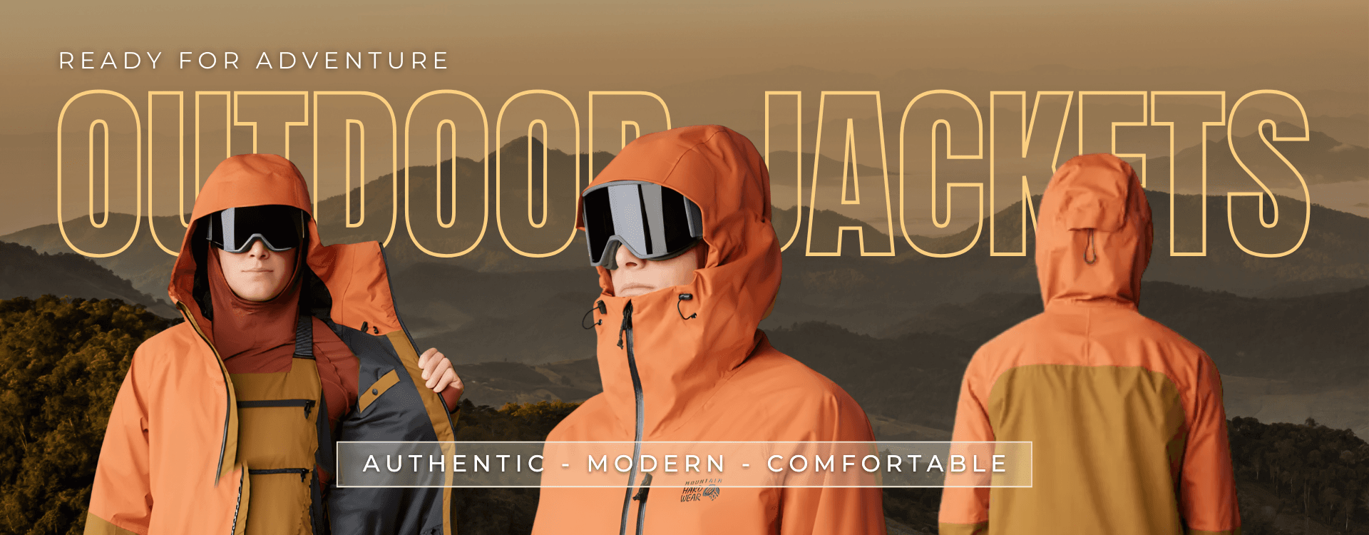 Mountain Hardwear Men’s Insulated Outdoor Jacket – Orange/Brown (Small)