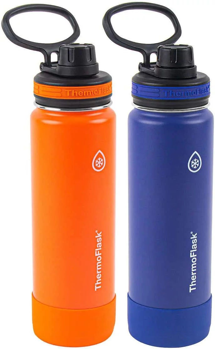 Manna Double-Wall Vacuum Insulated Stainless Steel Convoy 32oz Water Bottles  2pc 