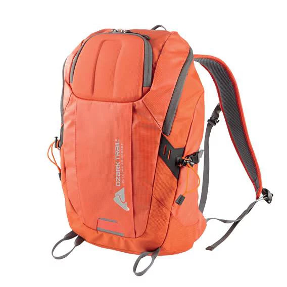 Ozark Trail 35 ltr Backpacking Backpack, Orange