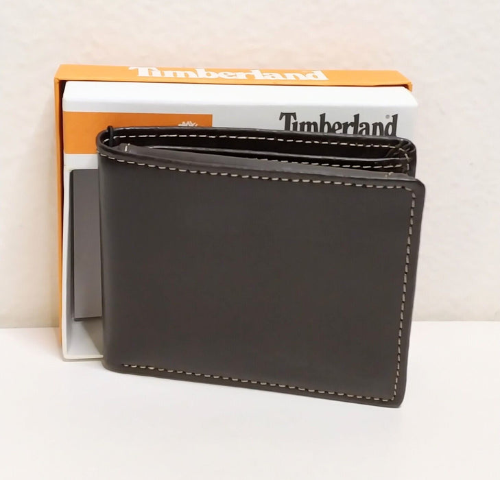 Timberland Men's Elantra Passcase Genuine Leather Wallet