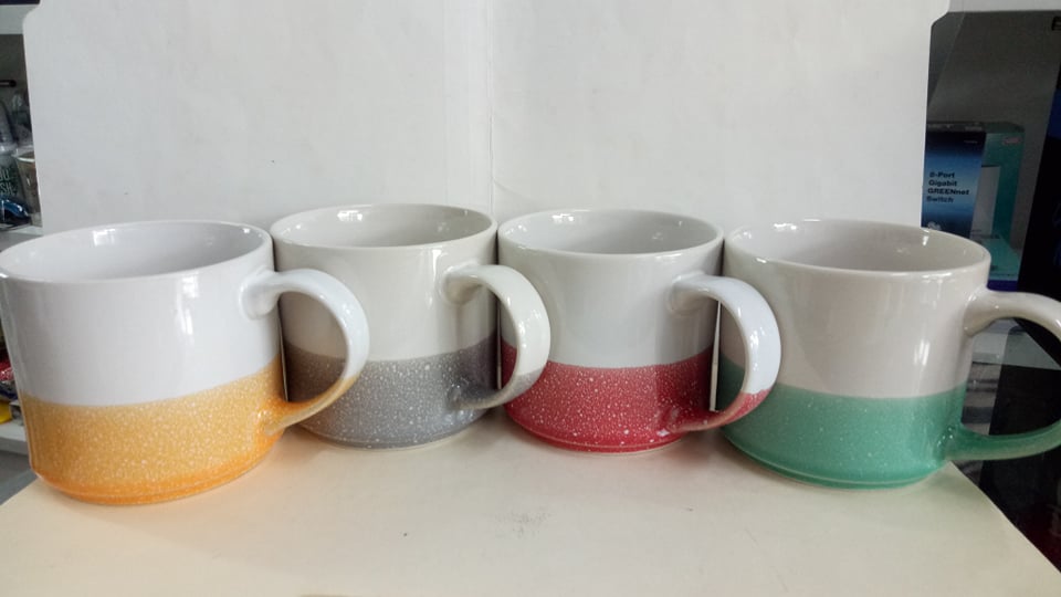 Overandback Mugs, Set of 4