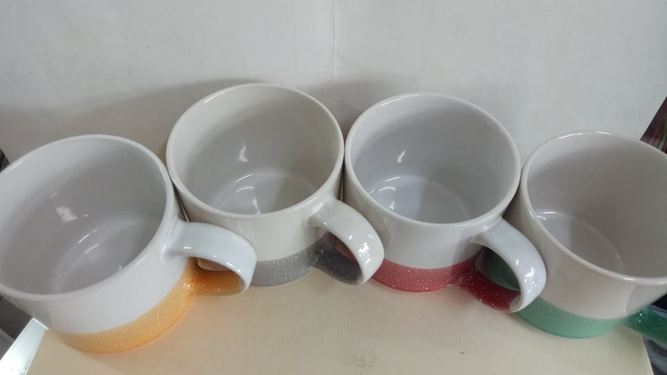Overandback Mugs, Set of 4