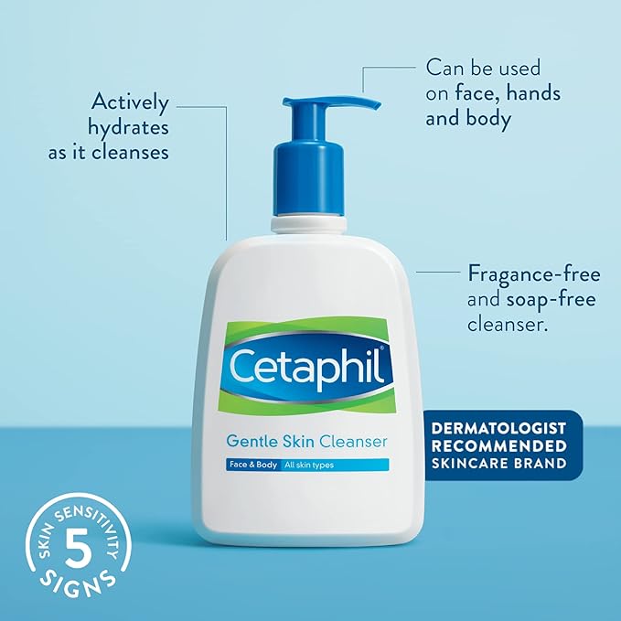 Cetaphil Gentle Skin Cleanser (Old Formula) | 20 FL OZ | 591 ML