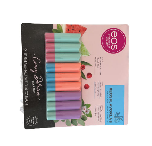 EOS - Organic Lip Balm Sticks 100% Natural Organic (Crazy Delicious Flavors)