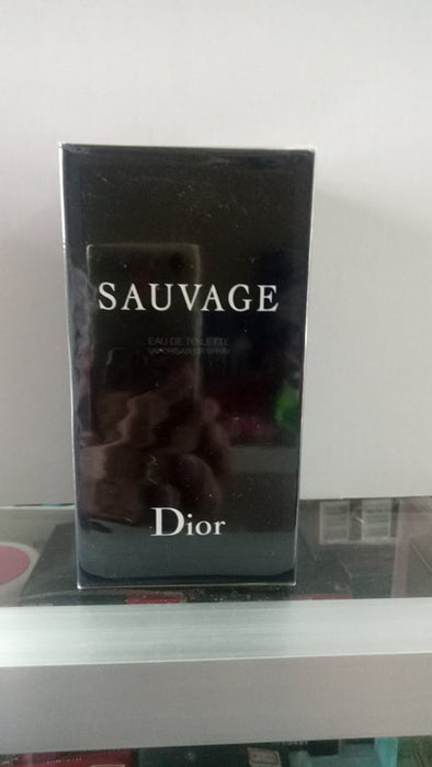 Sauvage for Men Eau De Toilette Spray 3.4 Oz. / 100 Ml by Christian Dior.