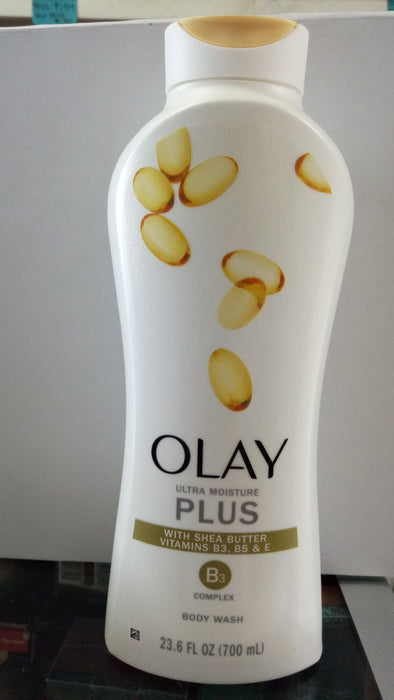 Olay Ultra Moisture Plus with Shea butter, vitamins B3, B5 & E, Body Wash 23.6 oz
