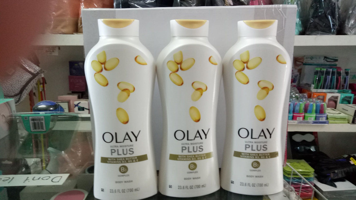 Olay Ultra Moisture Plus with Shea butter, vitamins B3, B5 & E, Body Wash 23.6 oz