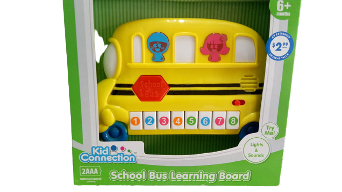Kid Connection School Bus Learning Board