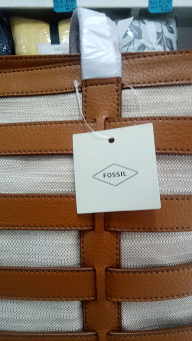 Fossil Felicity Tote (100% PVC/Cotton, Polyester Trim)