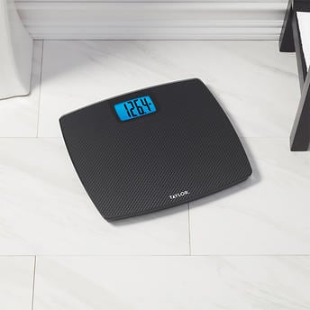 Taylor Weight Tracking Body Scale (Glass digital) - BLACK
