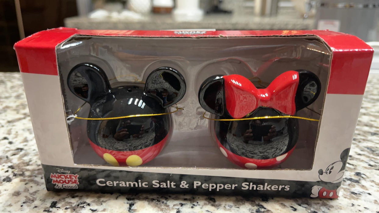Best Brands Disney Salt and Pepper Shakers Set – Ceramic Perfect for Any Tabletop