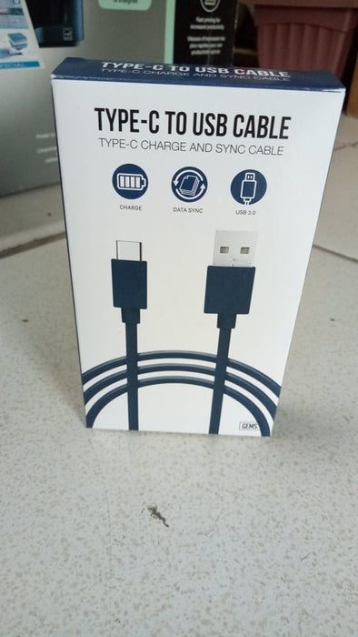 Gems - Type C to USB cable (3ft - 0.9m)