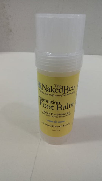 The naked Bee 2 oz. Orange Blossom Honey Restoration Foot Balm