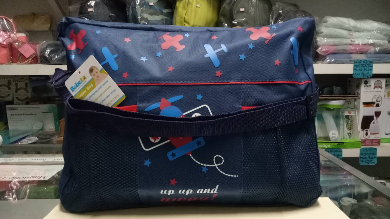 Bebeta Diaper Bag with Changing Pad Inside - Blue