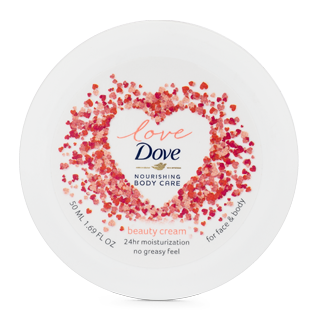 Love Dove Nourishing Body Care Beauty Cream, 75ml, 2.53fl