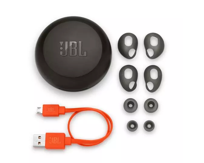 JBL Free Truly wireless in-ear headphones - Black Signature Sound