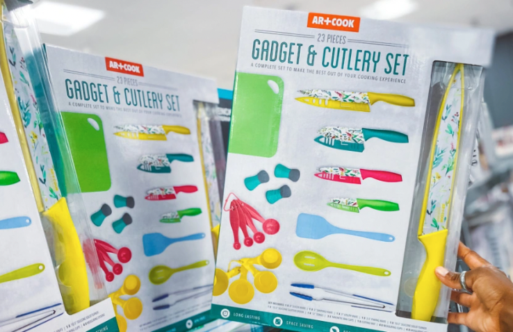 ART & COOK 23-Pc. Gadget & Cutlery Set
