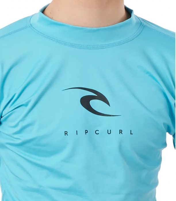 Rip Curl Corp Short Sleeve UV Tee Boys blue