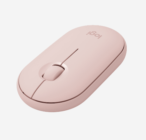 LOGITECH PEBBLE WIRELESS MOUSE M350 (Rose or light pink color)