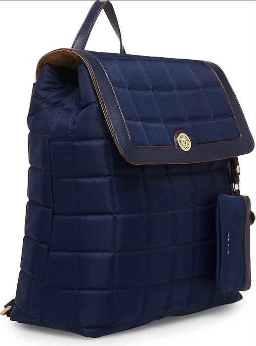 Anne Klein Quilted Nylon Backpack