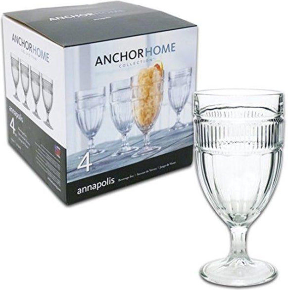 Anchor Hocking 4 Pc Annapolis Beverage Set-Glasswares-eshopping-eshopping