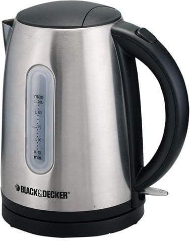 Black & Decker JC400 220V 2200W Electric Kettle, 1.7 L, Stainless Stee —  Everyday Eshopping