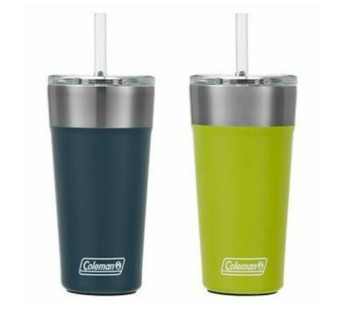 Coleman Tumbler Vacuum Insulated Stainless Steel Cold Drink 20 oz 2 Pack- Sold by piece