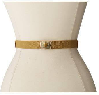 Fossil Leather Bow Belt - Red-Accessories-Fossil-eshopping