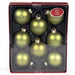 Holiday Living 8-Pack Green Matte Glass Ornament Set-Accessories-eshopping-eshopping
