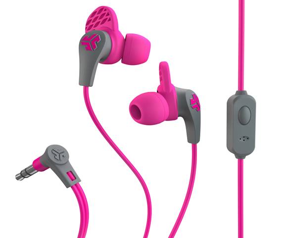 Jlab - Jbuds Pro Premium Metal Earbuds with Mic - Earphones & Headphones (Pink)