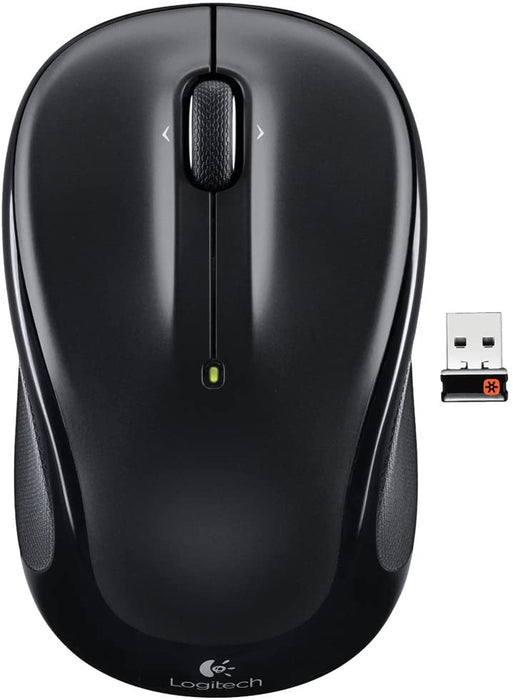 Logitech M325 Wireless Mouse for Web Scrolling - Black