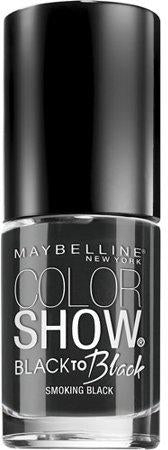 Maybelline Color Show Nail Polish Lacquer #704 Smokey Black-Nail Polish-Maybelline-eshopping