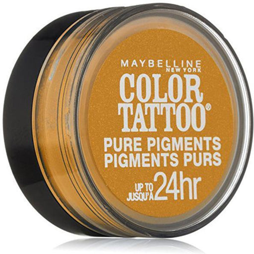 Maybelline New York Eye Studio Color Tattoo Pure Pigments, # 25 Wild Gold-Eye Shadow-Maybelline-eshopping