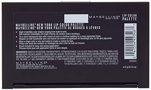 Maybelline New York Lip Studio Lip Color Palette 01, 0.14 Ounce-Lip Stick-Maybelline-eshopping