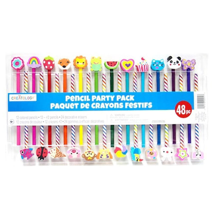 Michael's Creatology Pencil Party Pack By Creatology™, 48pc-School and Office Supplies-Michael's Creatology-eshopping
