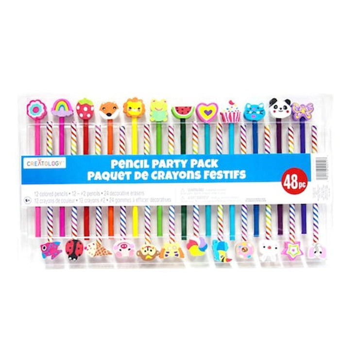 Michael's Creatology Pencil Party Pack By Creatology™, 48pc-School and Office Supplies-Michael's Creatology-eshopping