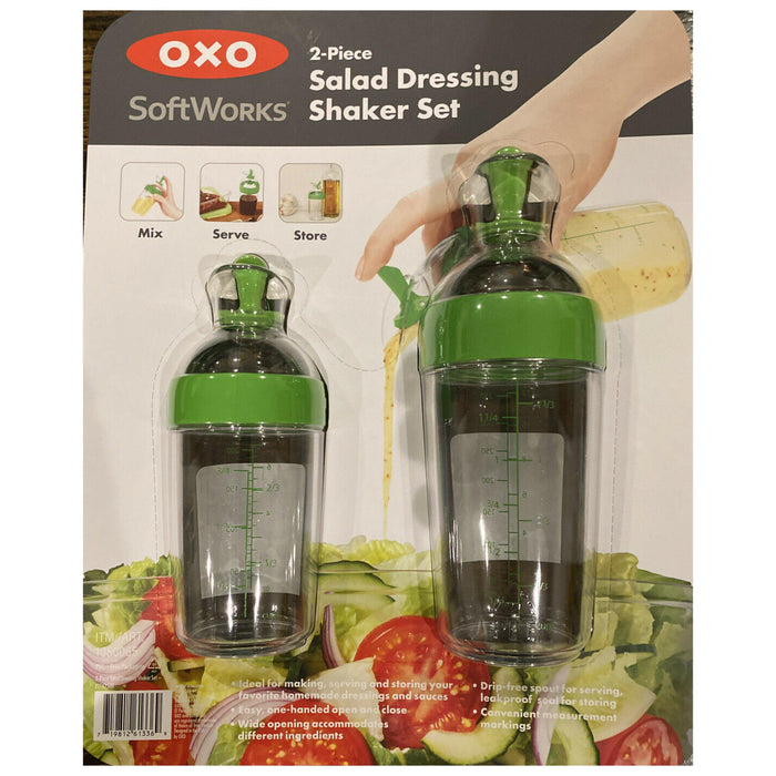 OXO Salad Dressing Shaker Set (Set of 2)-Shaker-OXO-eshopping