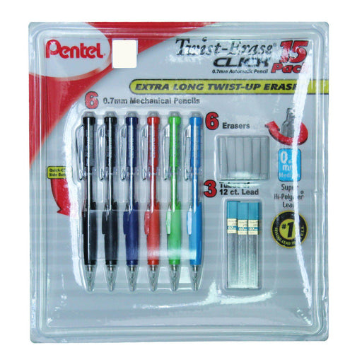 Pentel Twist-Erase Click 15 Pack-School and Office Supplies-Pentel-eshopping