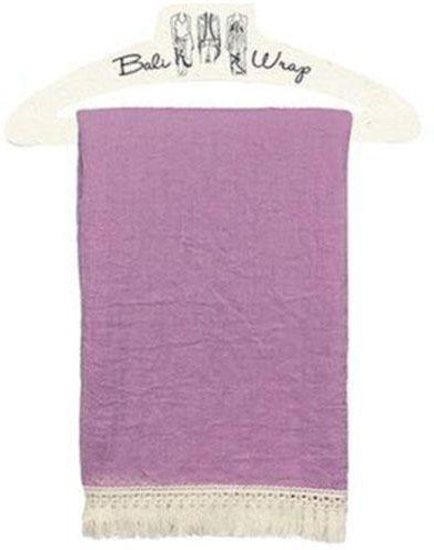 Sunlily Bali Wrap Sarong Scarf (Lavender)-Accessories-Sunlily-eshopping