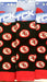 TCK Roy Escosar's Printed Monogram Logo Black & Red Over-Calf Socks (sold by pair)-Socks-TCK-Medium-eshopping