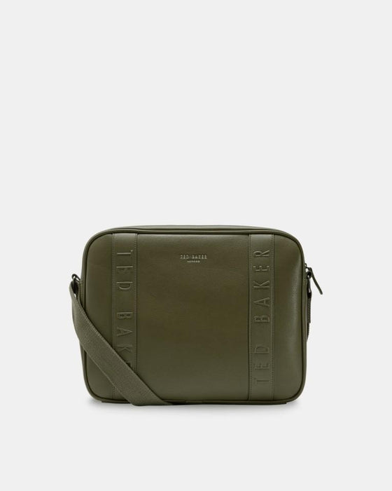 Ted Baker Despatch Messenger Bag (Olive green)-Bags-TED BAKER-eshopping
